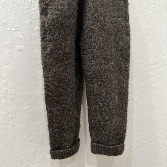 Zara Black Fuzzy Sweater Romper - Picture 6 of 9